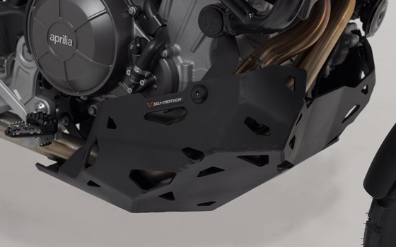 Motorschutz. Schwarz. Aprilia Tuareg 660 (21-). - Bild 3