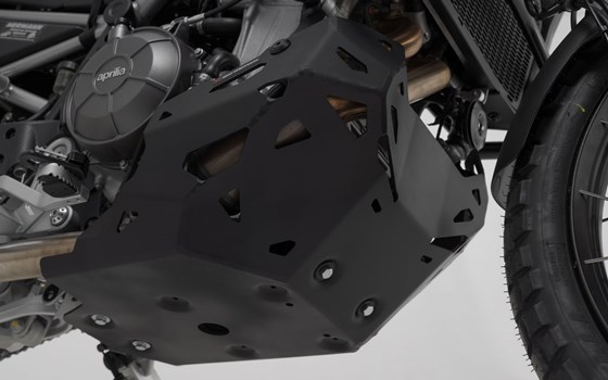 Motorschutz. Schwarz. Aprilia Tuareg 660 (21-). - Bild 4