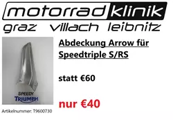 Abdeckung Arrow für Speedtriple S/RS statt € 60 um nur € 40  Abdeckung Arrow für Speedtriple S/RS statt € 60 um nur € 40