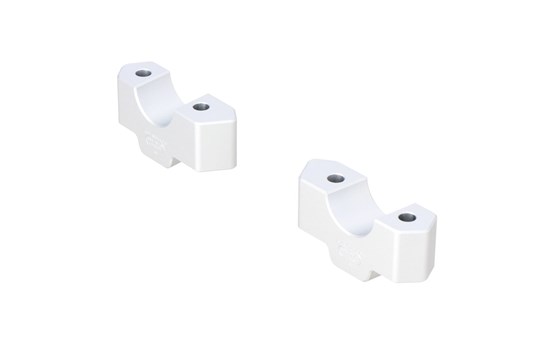 Lenkererhöhung. H=30 mm. Silbern. BMW R 1300 GS (23-)/Adv (24-). - Bild 1