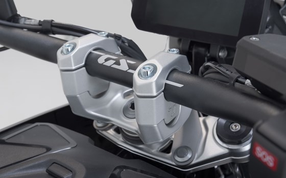 Lenkererhöhung. H=30 mm. Silbern. BMW R 1300 GS (23-)/Adv (24-). - Bild 5