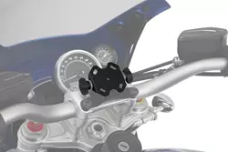 Navihalter für Geräteträger - schwarz - Universal Navihalter für Geräteträger - schwarz - Universal