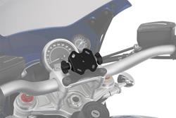 Navihalter für Geräteträger - schwarz - Universal