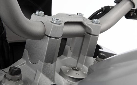 Lenkererhöhung ERGO PRO für Modelle ohne BMW Navi - silber - 40mm - Bild 1