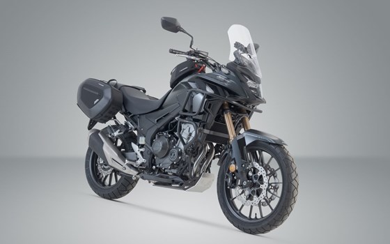 PRO BLAZE Satteltaschen-Set. Schwarz. Honda CB500X (13-), NX500 (23-). - Bild 2