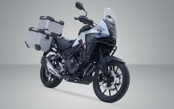 Adventure Set TRAX ADV. Silbern. Honda CB500X (13-), NX500 (23-). - Bild 2