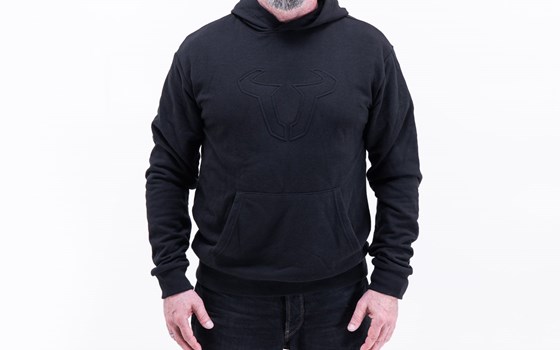 Hoodie - Black Edition. Street Line. Schwarz. Unisex. Größe XXL. - Bild 1