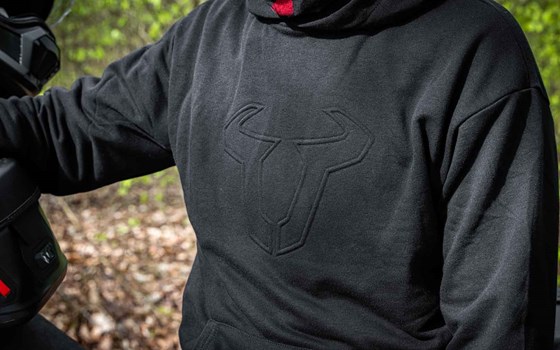 Hoodie - Black Edition. Street Line. Schwarz. Unisex. Größe 3XL. - Bild 3