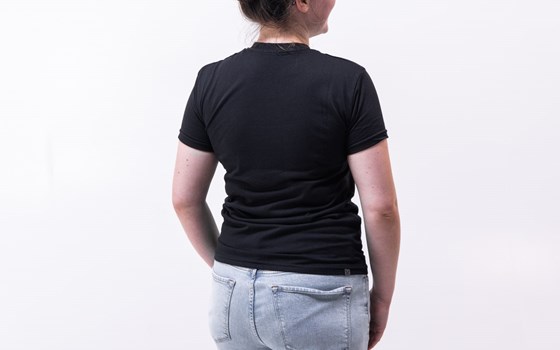 T-Shirt Damen - Black Edition. Street Line. Schwarz. Damen. Größe M. - Bild 2