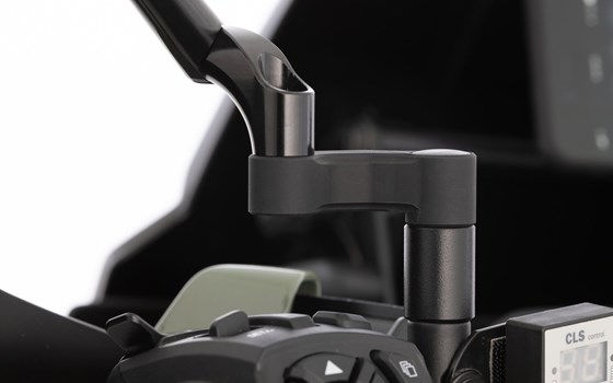 Zusatzerhöhung für Spiegelverbreiterung- schwarz - Bild 3