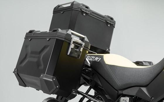 Adventure Set TRAX ADV. Silbern. Suzuki V-Strom 1000 (14-19). - Bild 2