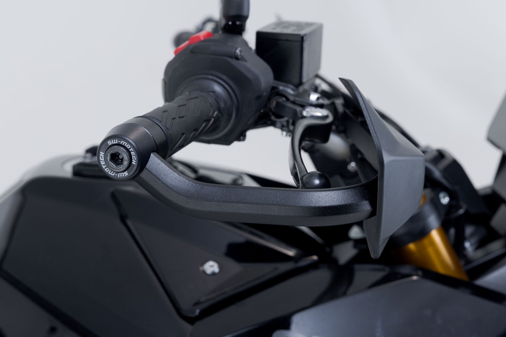 KOBRA Handprotektoren Für Motorrad - Schwarz Für 6mm/8mm Lenkergewinde