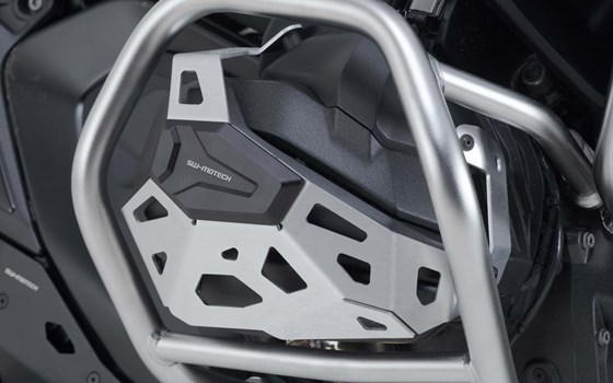 Zylinderschutz. Schwarz/Silbern. BMW R 1300 GS, R 1300 R/RS. - Bild 1