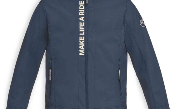 BMW Motorrad Softshelljacke Make Life A Ride Darkblue Unisex - Bild 2 BMW Motorrad Softshelljacke Make Life A Ride Darkblue Unisex - Bild 2