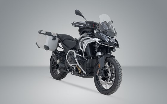 TRAX ADV Alukoffer-System + Akrapovic. Silbern. 45/45 l. BMW R 1300 GS (23-). - Bild 2