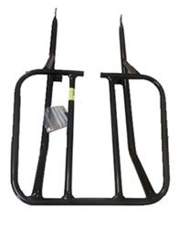 Gepäcktäger Heck Classic schwarz bei Soziussitz möglich nicht für EU4