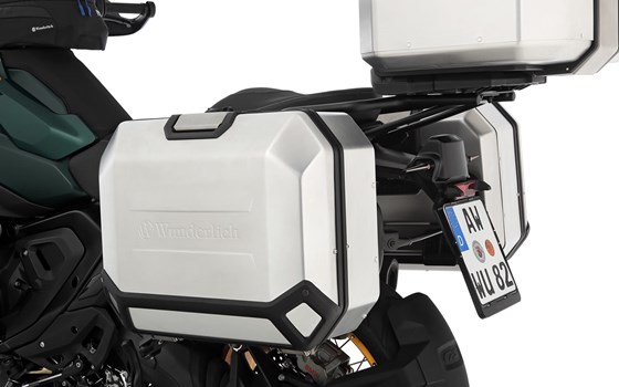 Koffer Set X-CASE X36 Alu mit codierbarem Schloss - silber - Satz - Bild 2