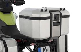 Topcase X-CASE X48 mit Standardschloss - silber