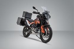 Adventure-Set Schutz. Schwarz. KTM 790 Adv/R (19-), 890 Adv/R (20-22).