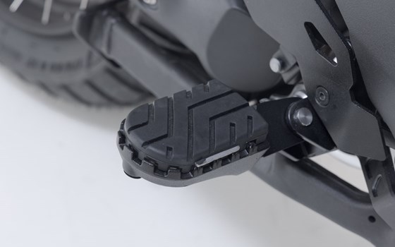 ION Fußrasten-Kit. Schwarz. Aprilia-, BMW-, Suzuki- Modelle. - Bild 2