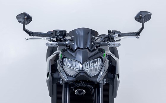 Lenkerendenspiegel. Kawasaki Z900 / Z900 SE / Z400 / Eliminator. - Bild 2