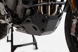 Motorschutz. Schwarz. Tiger 900 Modelle (19-23). Ohne OEM-SBL.