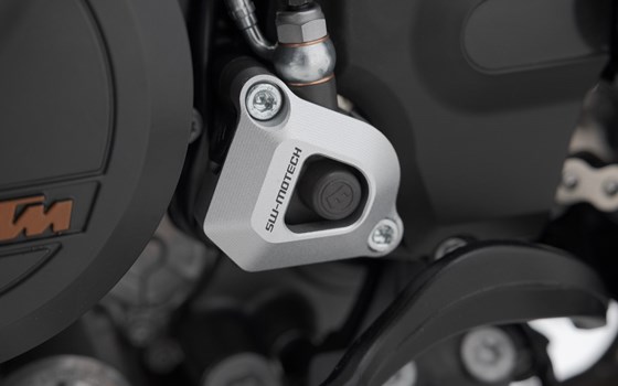 Kupplungsnehmerzylinder-Schutz. Silbern. KTM-Modelle. - Bild 1 Kupplungsnehmerzylinder-Schutz. Silbern. KTM-Modelle. - Bild 1