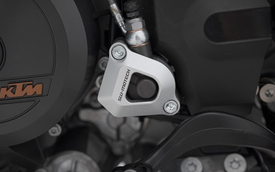Kupplungsnehmerzylinder-Schutz. Silbern. KTM-Modelle. - Bild 2