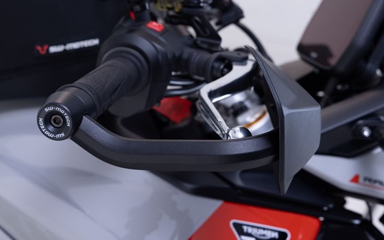 Sport Handprotektoren-Kit. Schwarz. Befestigung am Lenker-Innengewinde 6/8mm. - Bild 5