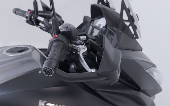 Adventure Handprotektoren-Kit. Schwarz. Kawasaki Versys 650 (07-21). - Bild 5