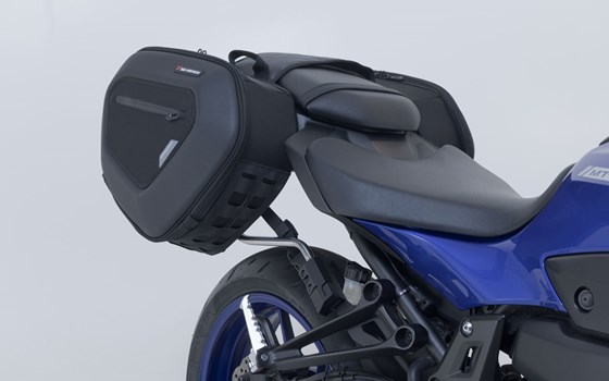 PRO BLAZE Satteltaschen-Set. Schwarz. Yamaha MT-07/ Moto Cage / Tracer. - Bild 3