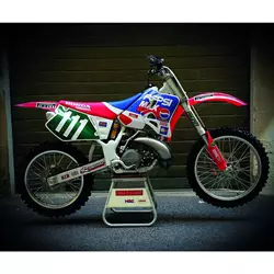 Dekorsatz Tecnosel Vintage Honda Pepsi 1994 CR 125 95-97, CR250 95-96 ohne Sitzbankbezug, ohne Startnummernaufkleber Dekorsatz Tecnosel Vintage Honda Pepsi 1994 CR 125 95-97, CR250 95-96 ohne Sitzbankbezug, ohne Startnummernaufkleber