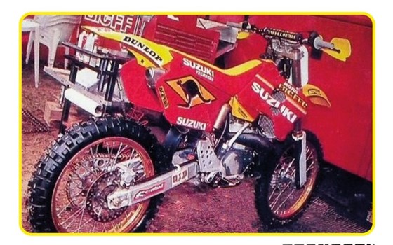 Dekorsatz Tecnosel Team Suzuki 1998 passt an RM125/RM250 1996-1998 - Bild 2