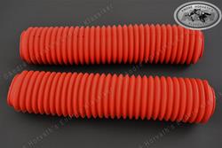 Gabelfaltenbalg Satz rot 45/50mm 460mm lang für 45 bis 50mm Gabel (z. B. Marzocchi Magnum 45 oder White Power Extreme 50mm)