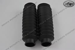 Gabelfaltenbalgsatz klein 28/30mm 180mm Länge schwarz Moped/Mokick