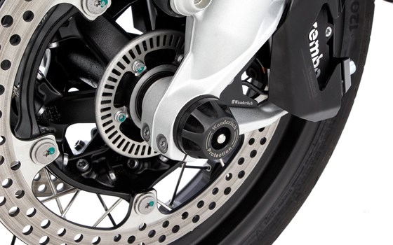 Achs-Schutzpads DOUBLESHOCK R 12 - schwarz - vorne - Bild 3