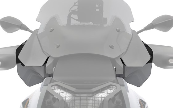 Windabweiser R 1300 GS- rauchgrau - Bild 2