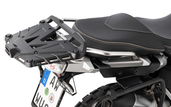 Topcaseträger X-RACK - für Modelle mit Original Rohrträger- schwarz - Bild 2