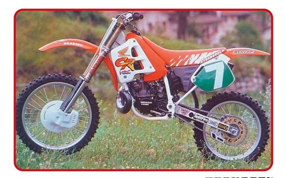 Dekorsatz Tecnosel Vintage Team Honda 1991 ohne Sitzbankbezug - Bild 2