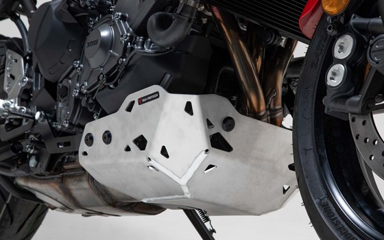 Motorschutz. Silbern. Yamaha Tracer 9 / GT (20-) / GT+ (22-). - Bild 2