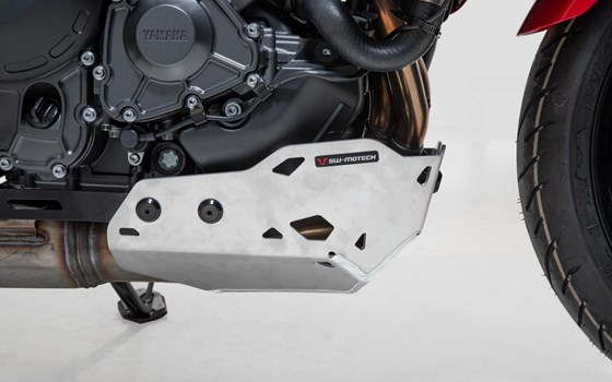 Motorschutz. Silbern. Yamaha Tracer 9 / GT (20-) / GT+ (22-). - Bild 3