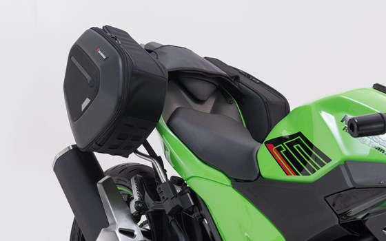 PRO BLAZE H Satteltaschen-Set. Schwarz. Kawasaki Ninja 500 SE, Z500 (23-). - Bild 3