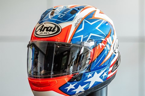 Marke: Arai Artikelname: Arai RX-7V Evo Hayden WSBK