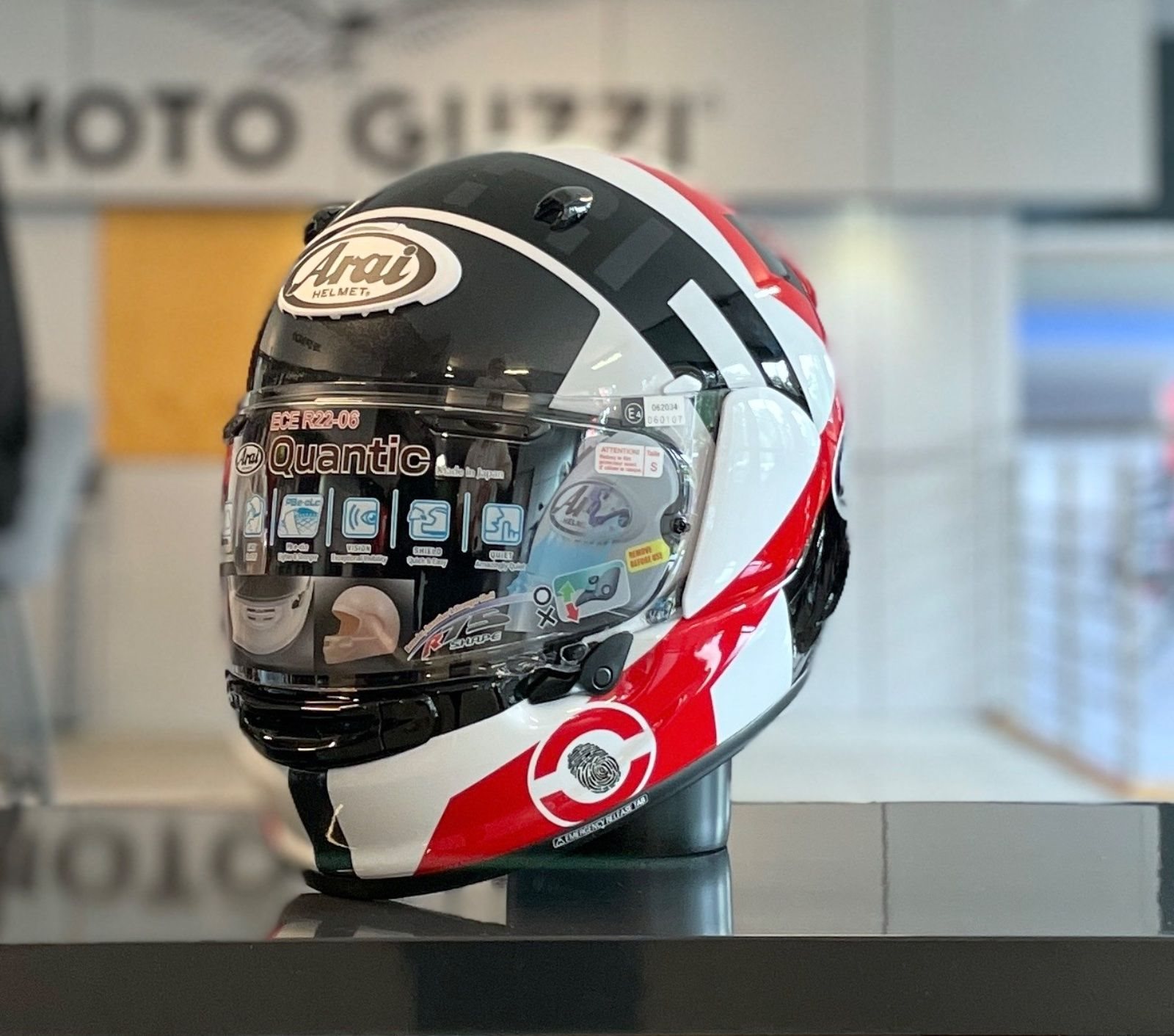 Arai Quantic Space Red Space Red