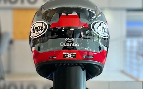 Arai Quantic Abstract Red - Bild 5