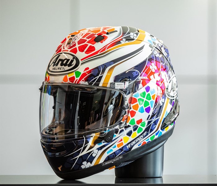 Arai RX-7V Evo Nakagami