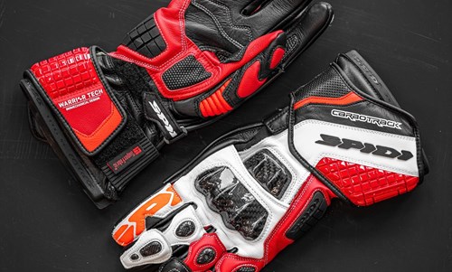 SPIDI Carbo Track Evo Motorrad Lederhandschuhe