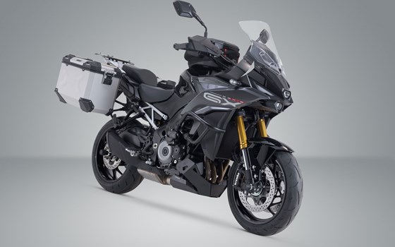 TRAX ADV Alukoffer-System. Silbern. 45/45 l. Suzuki GSX-S1000GX (23-). - Bild 2