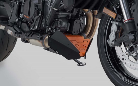 Bugspoiler. Orange/Schwarz. KTM 990 Duke (23-). - Bild 2