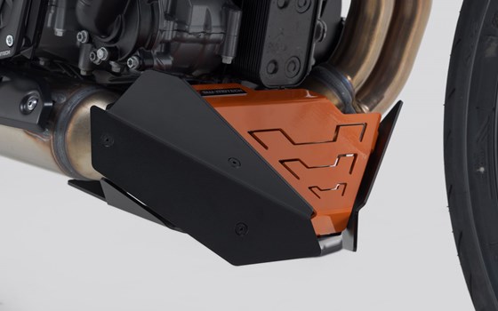 Bugspoiler. Orange/Schwarz. KTM 990 Duke (23-). - Bild 4